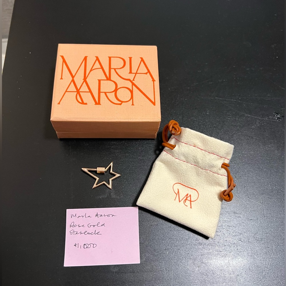 Marla Aaron 14k Starlock in Rose Gold